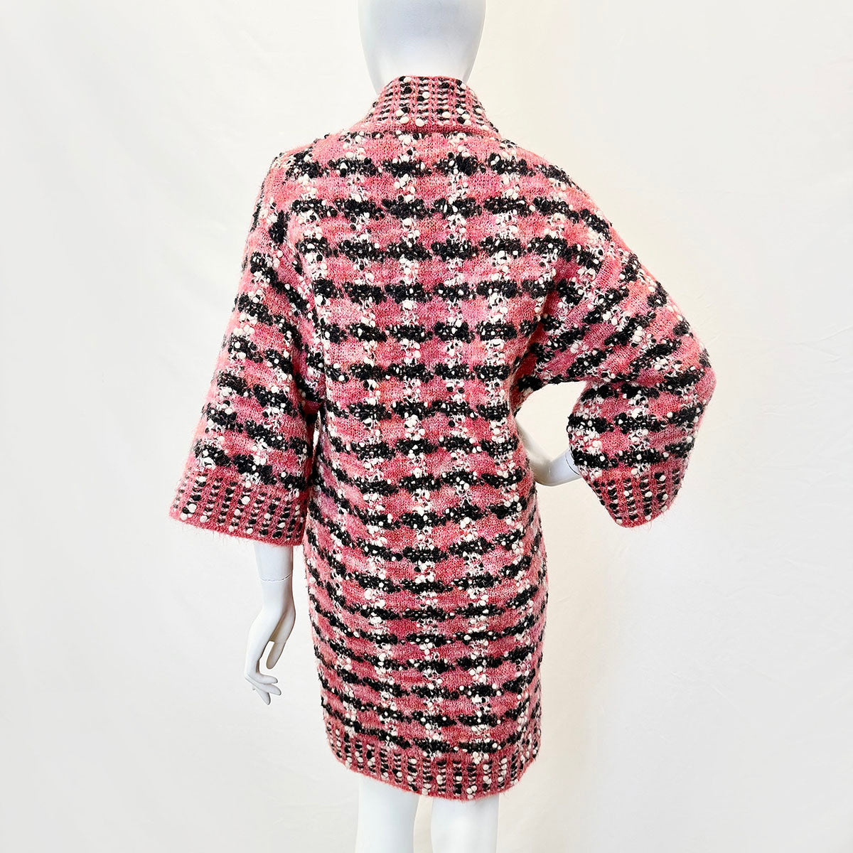 Chanel 2015 3/4 Sleeve Wool Coat