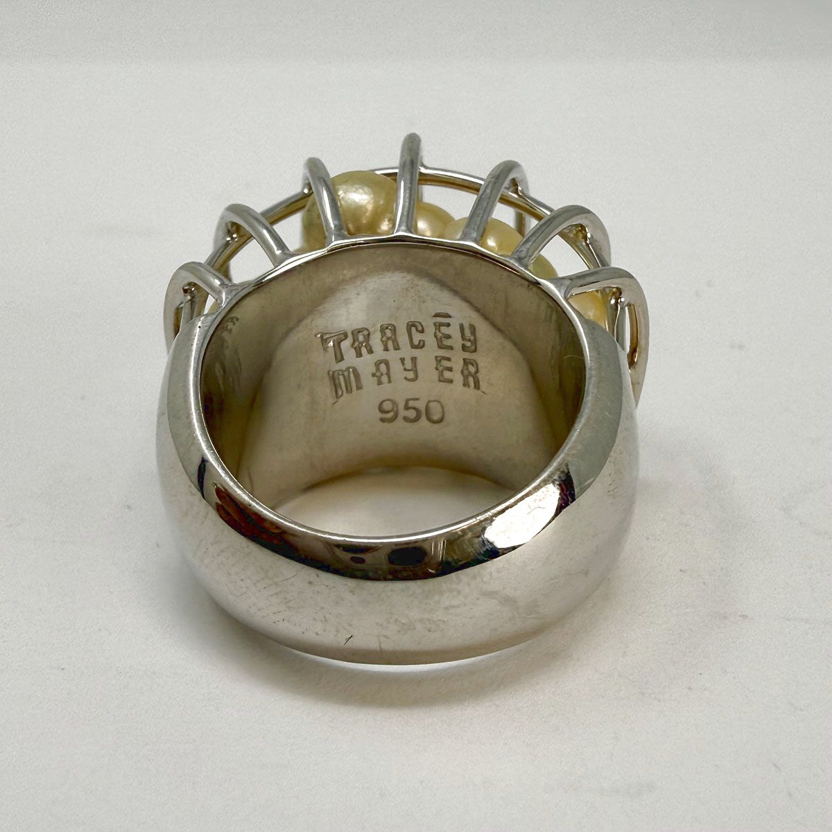 Tracey Mayer Pearl Ring