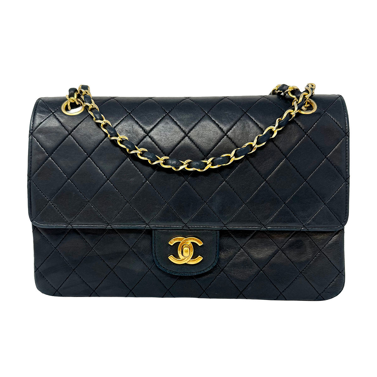 Chanel Vintage Classic Double Flap Shoulder Bag