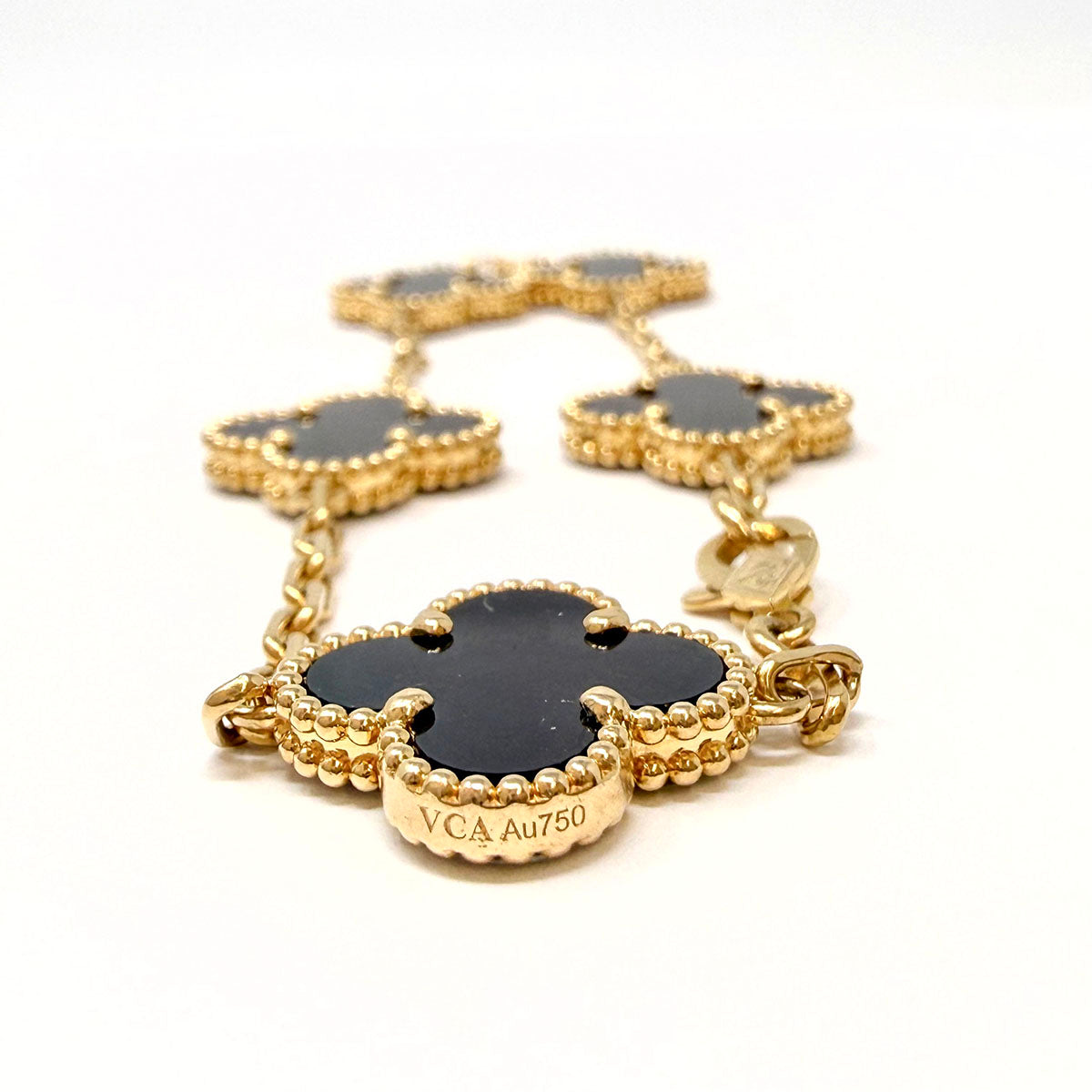 Van Cleef & Arpels Vintage Alhambra 5 Motif Bracelet