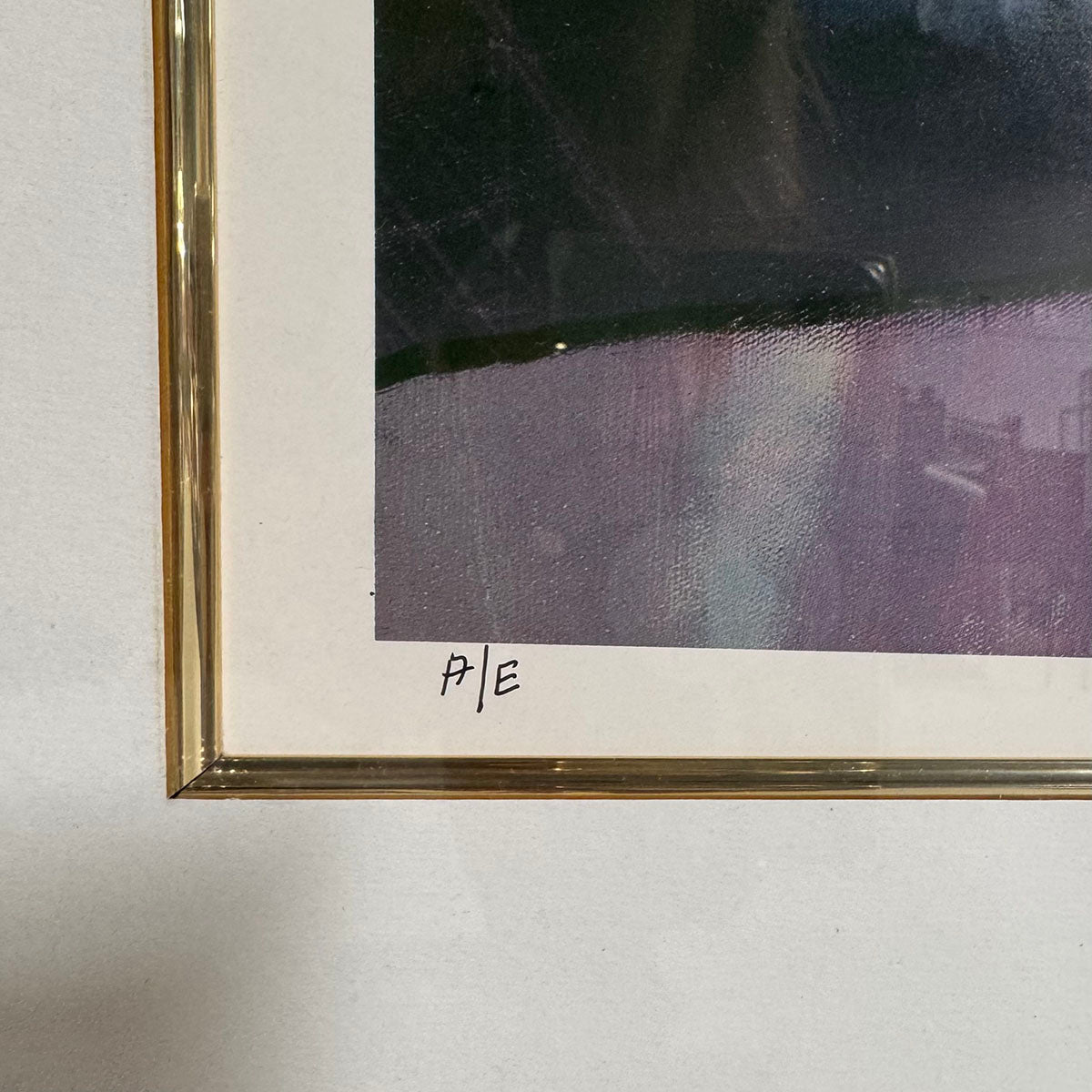 "Marcia" Signed and Marked A/E