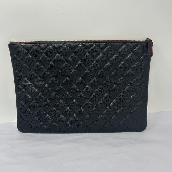 Chanel Quilted Clutch O-Case