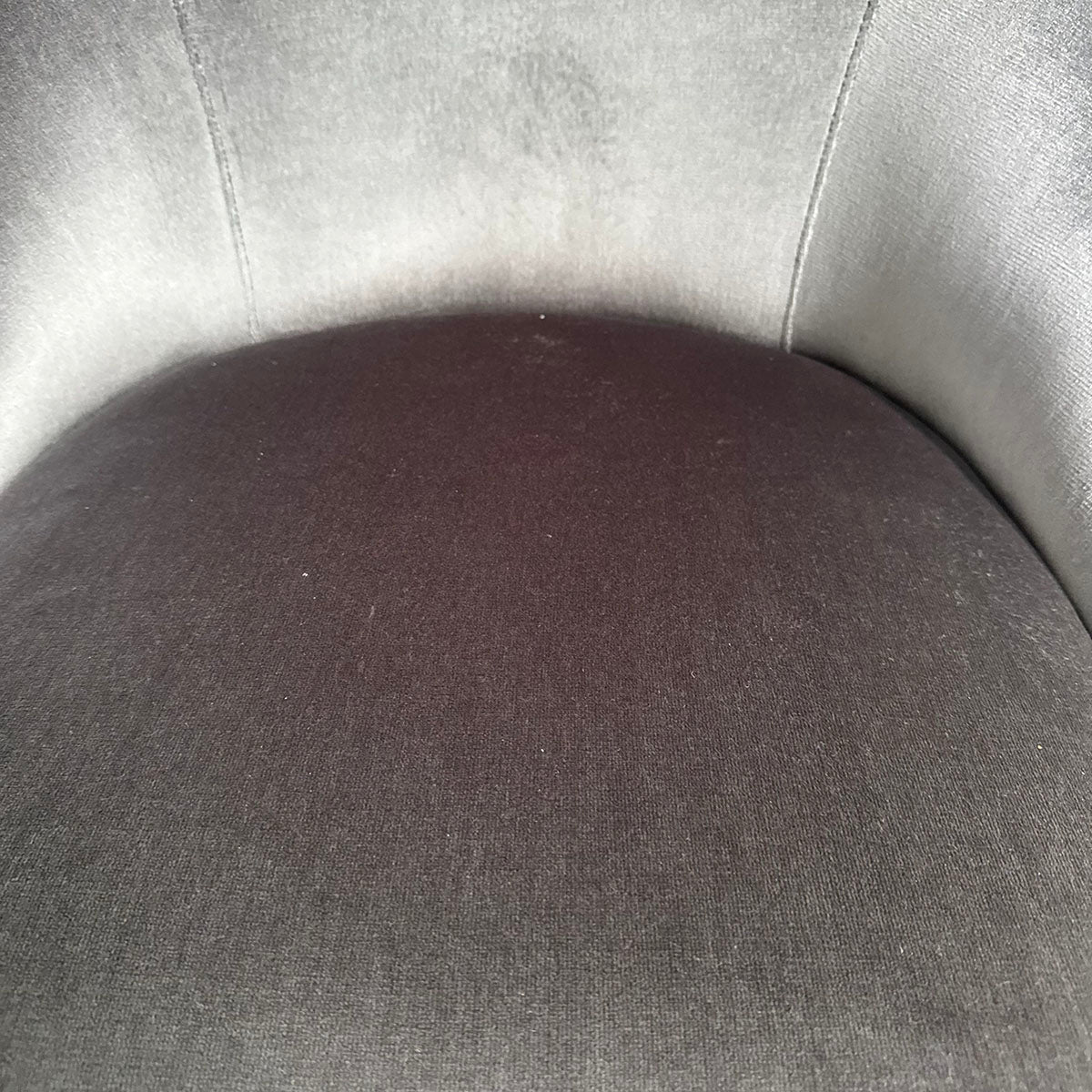 Pair Of Dark Gray Accent Chairs