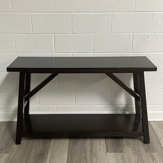 Pottery Barn Wooden Console Table