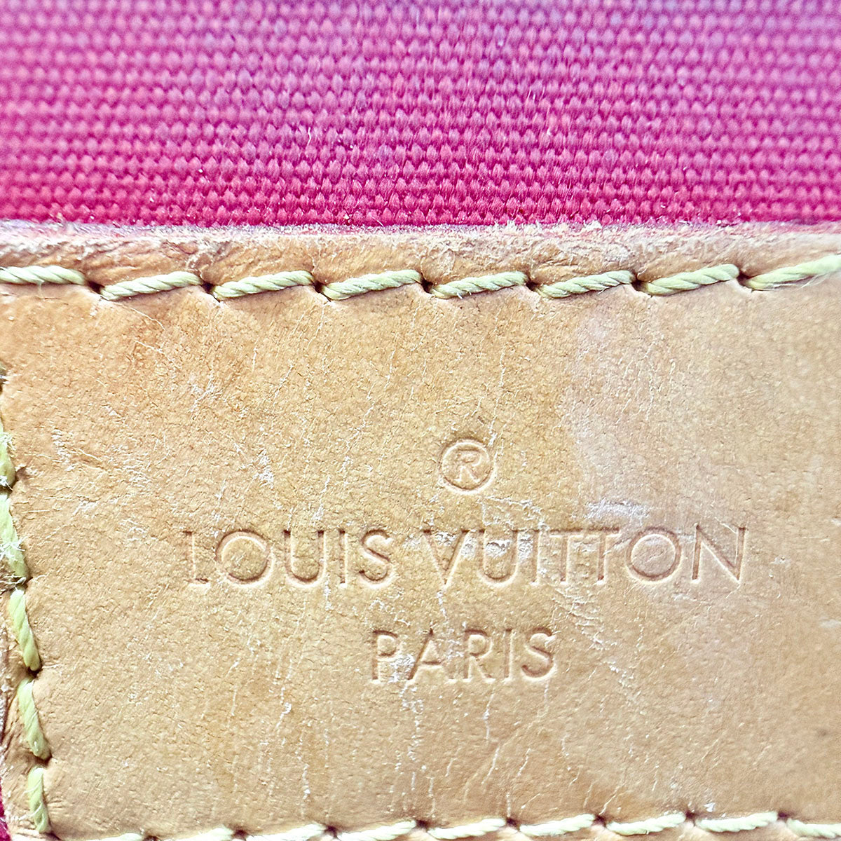 Louis Vuitton Monogram Alma Vernis Handle Bag