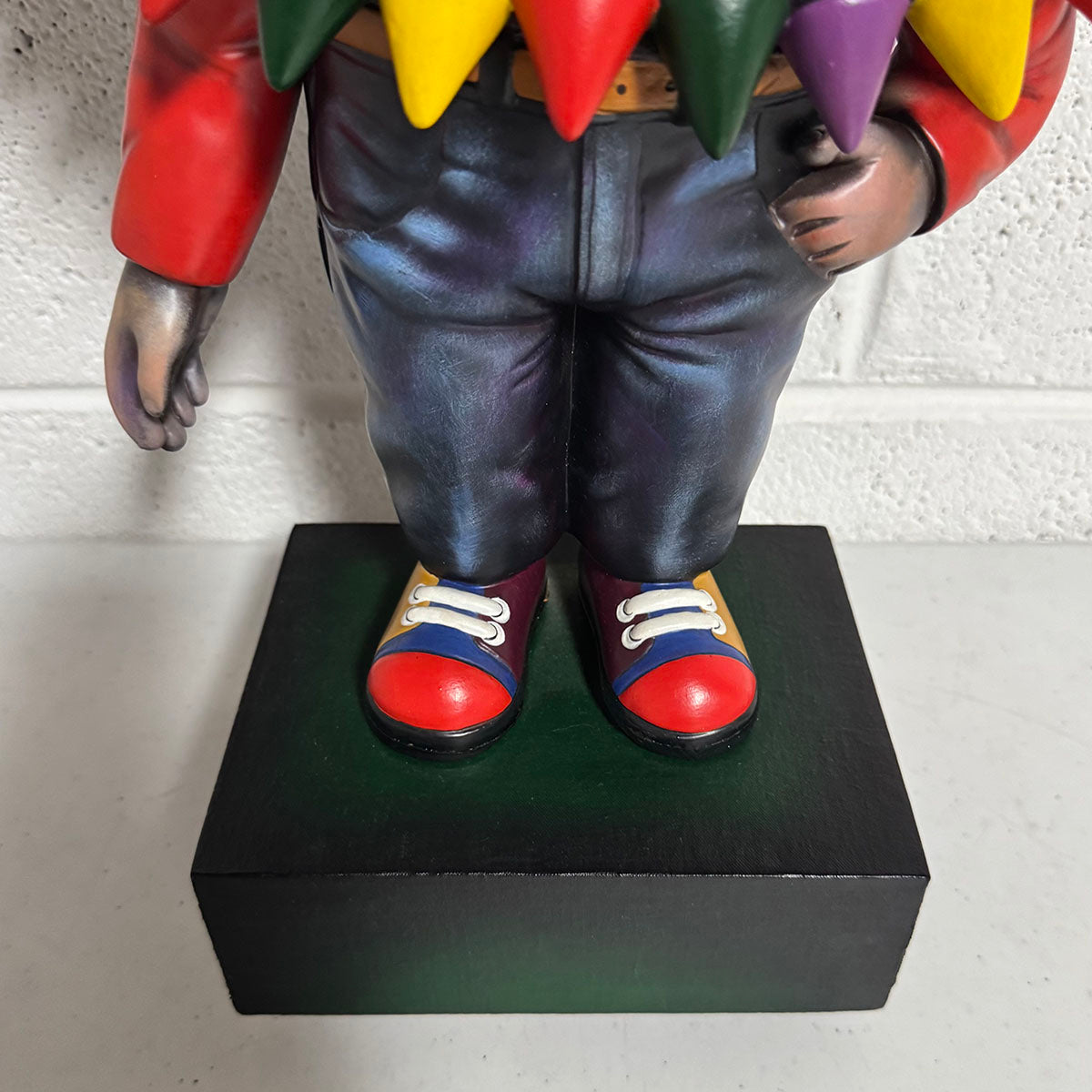 Sergio Bustamante Sun Figure Standing Sculpture