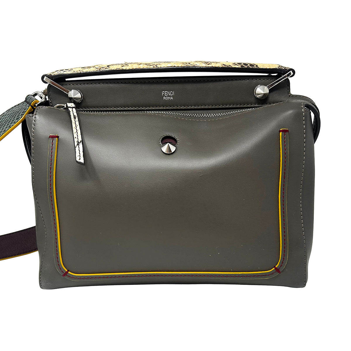 Fendi Leather Dotcom Bag