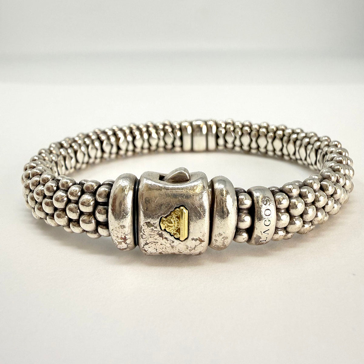 Lagos Diamond Caviar Bracelet
