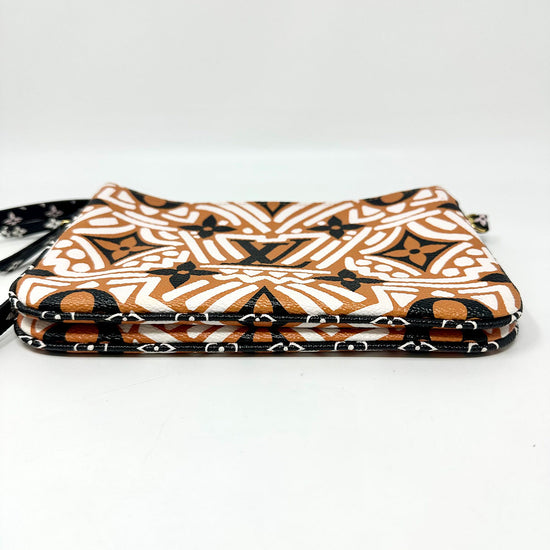 Louis Vuitton Monogram Giant Double Zip Crossbody