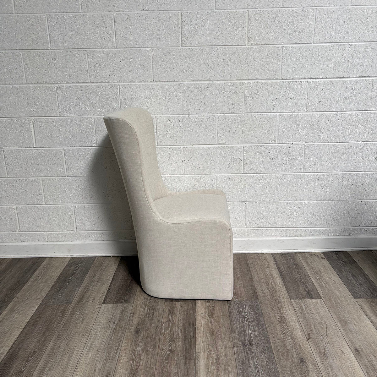 Pair of Wheeled Head Chairs