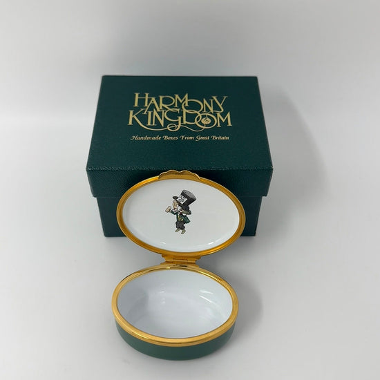 Trinket Box "Alice in Wonderland" Worcestershire Handpainted