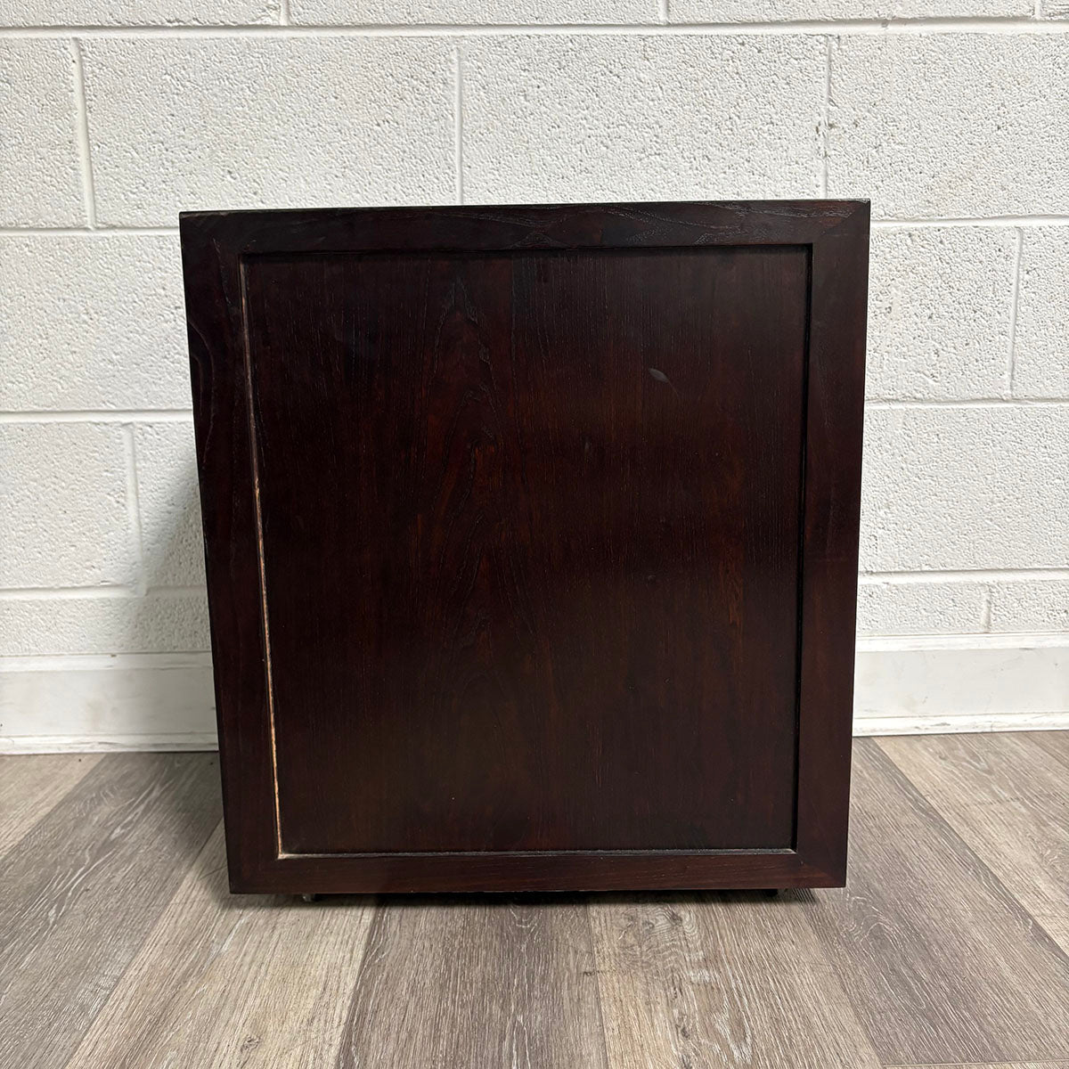 Wood 2-Drawer End Table
