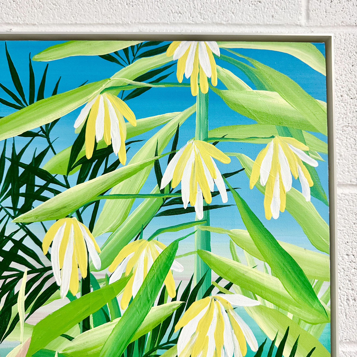 "Tropical Paradise I", Signed