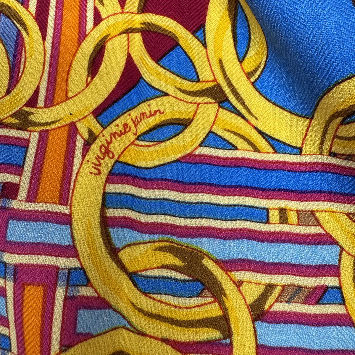 Hermes "Brides et Gris-Gris" Cashmere Shawl
