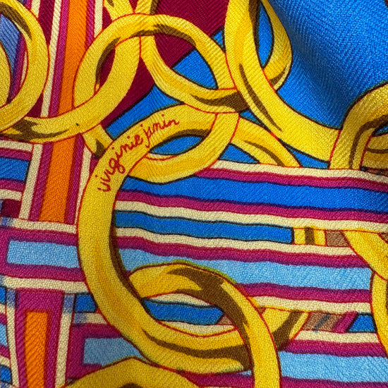 Hermes "Brides et Gris-Gris" Cashmere Shawl