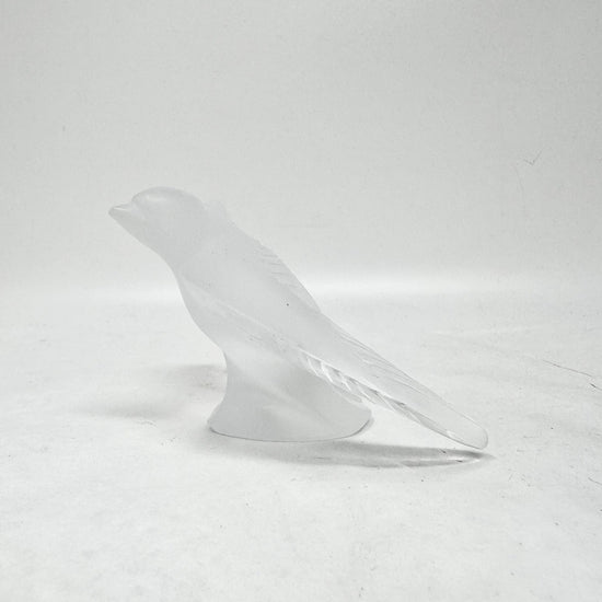 Swallow Taking Flight Crystal Figurine