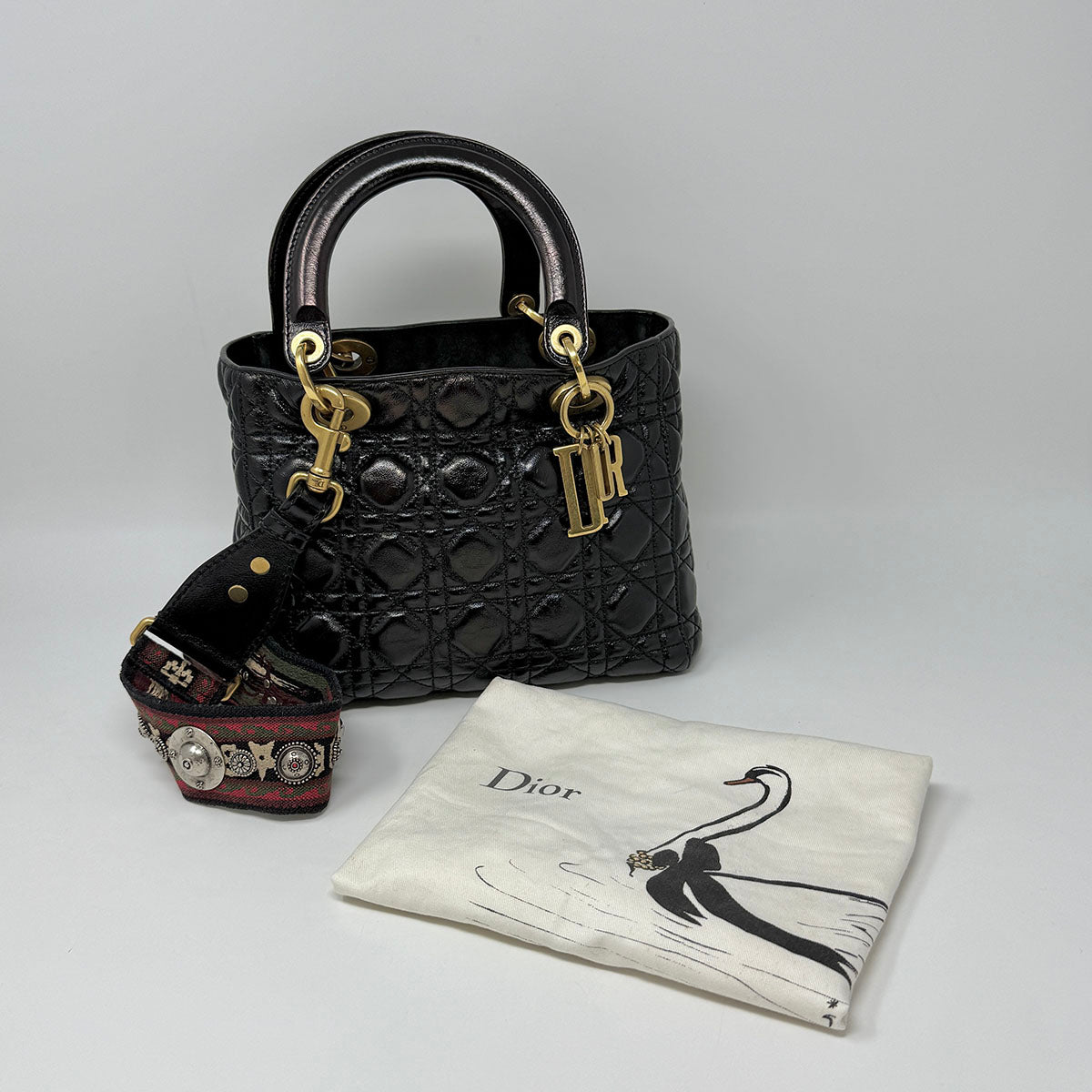 Christian Dior Medium Lady Dior Cannage Bag