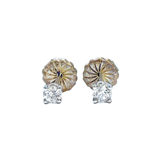 Platinum Diamond Stud Earrings