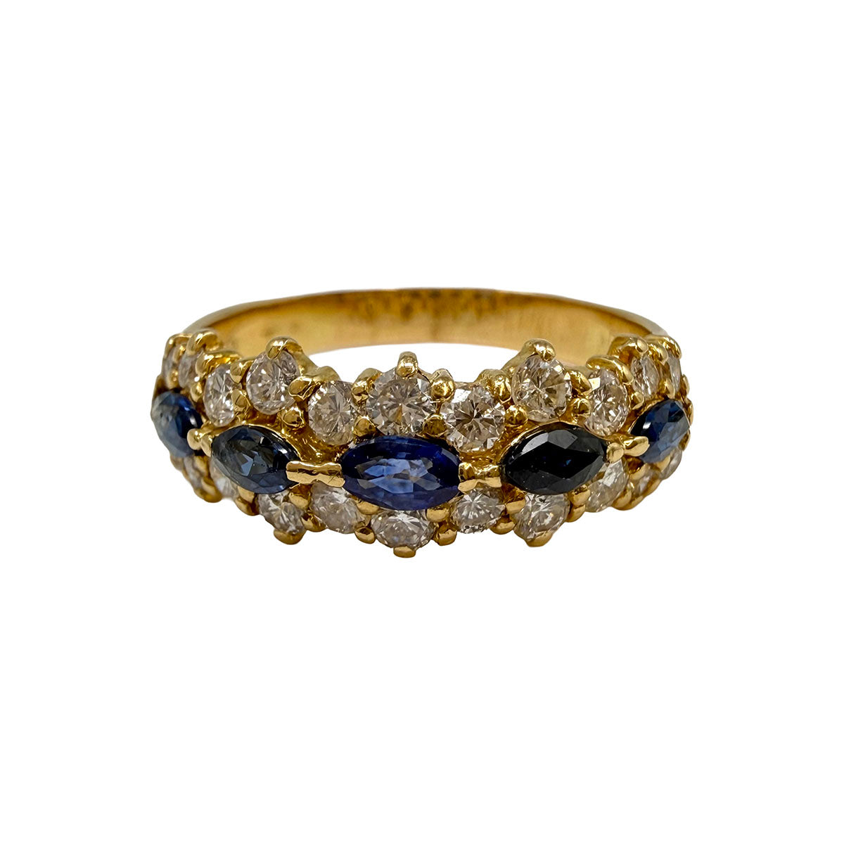 Sapphire and Diamond Ring