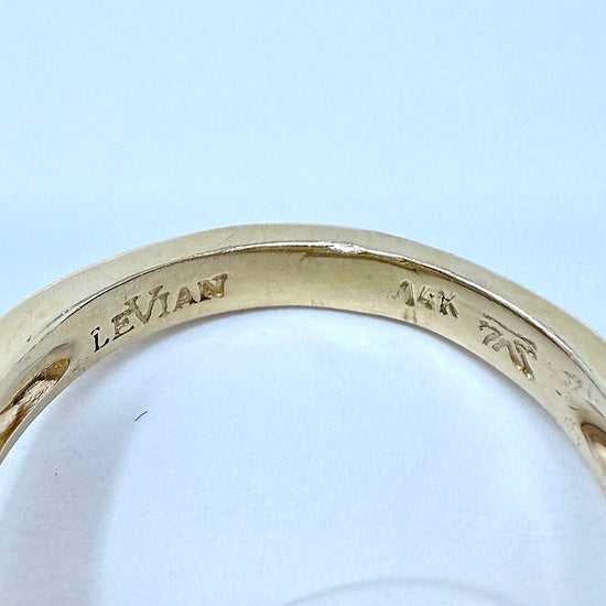 Le Vian 14K Gold Citrine and Diamond Ring