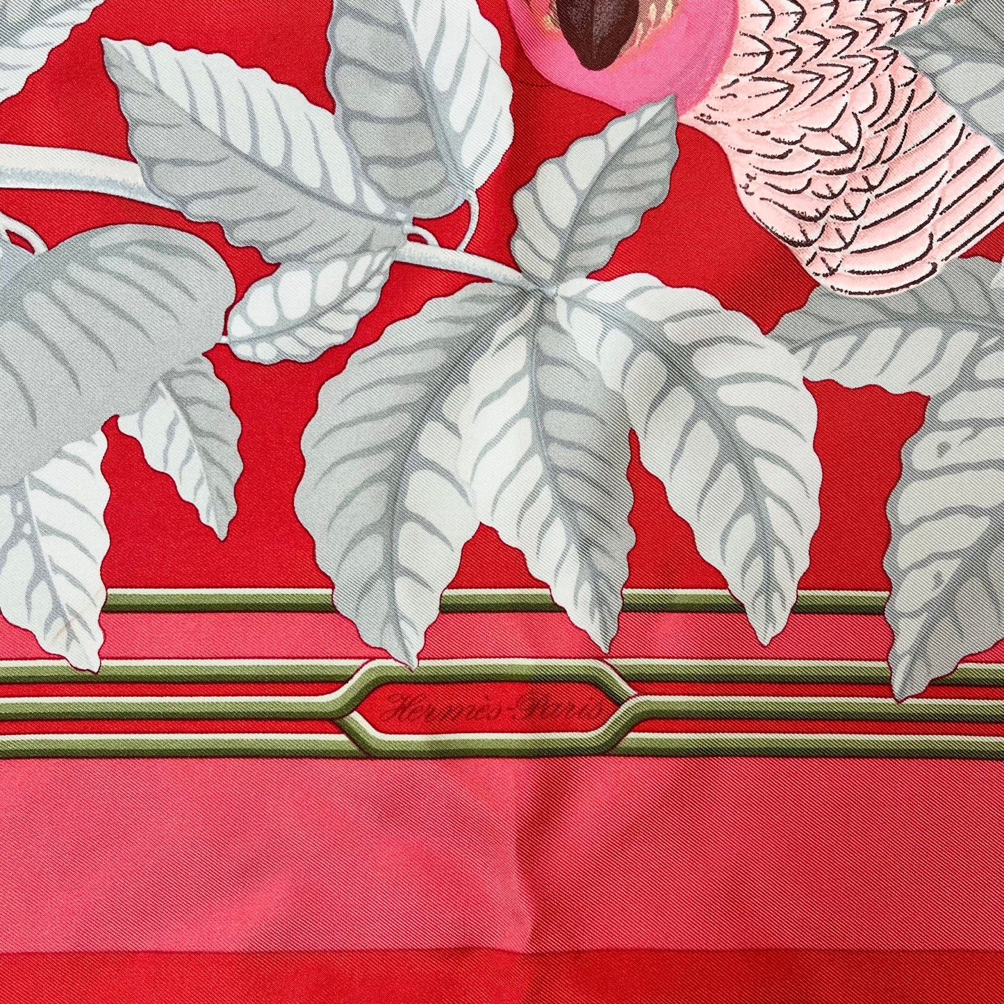 Hermes "Les Perroquets" Scarf