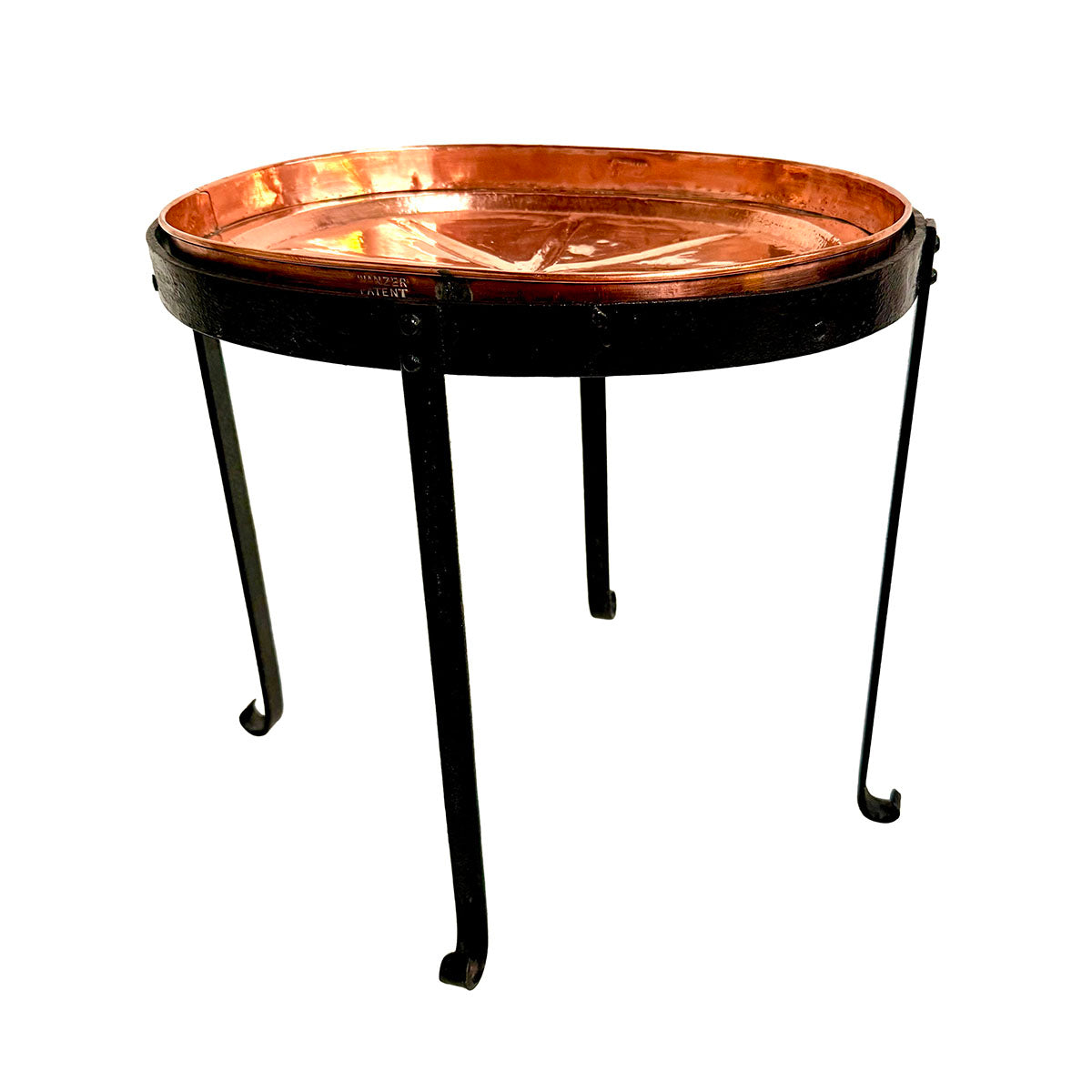 Copper Meat Tray with Stand