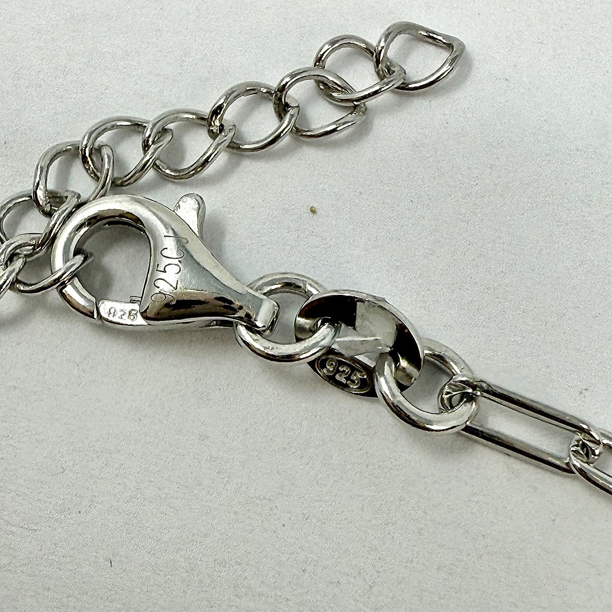Sterling Silver Bracelet with Pink CZ