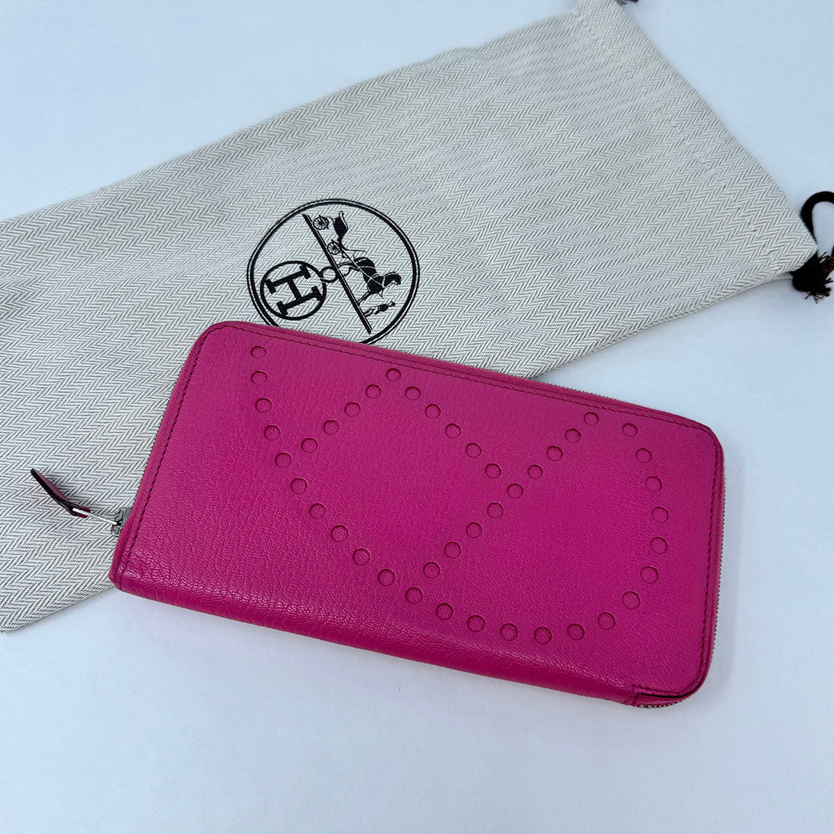 Hermes Evelyne Zip-around Long Wallet