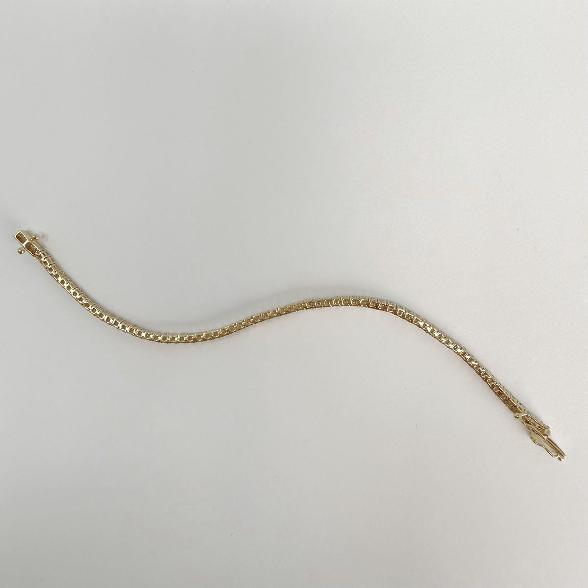 14K Gold Diamond Tennis Bracelet