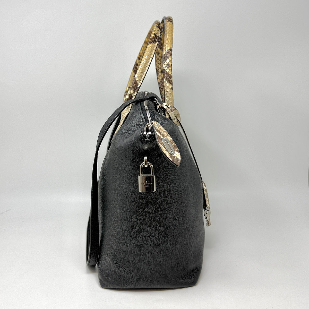 Louis Vuitton Soft Locket Tote with Python Handles