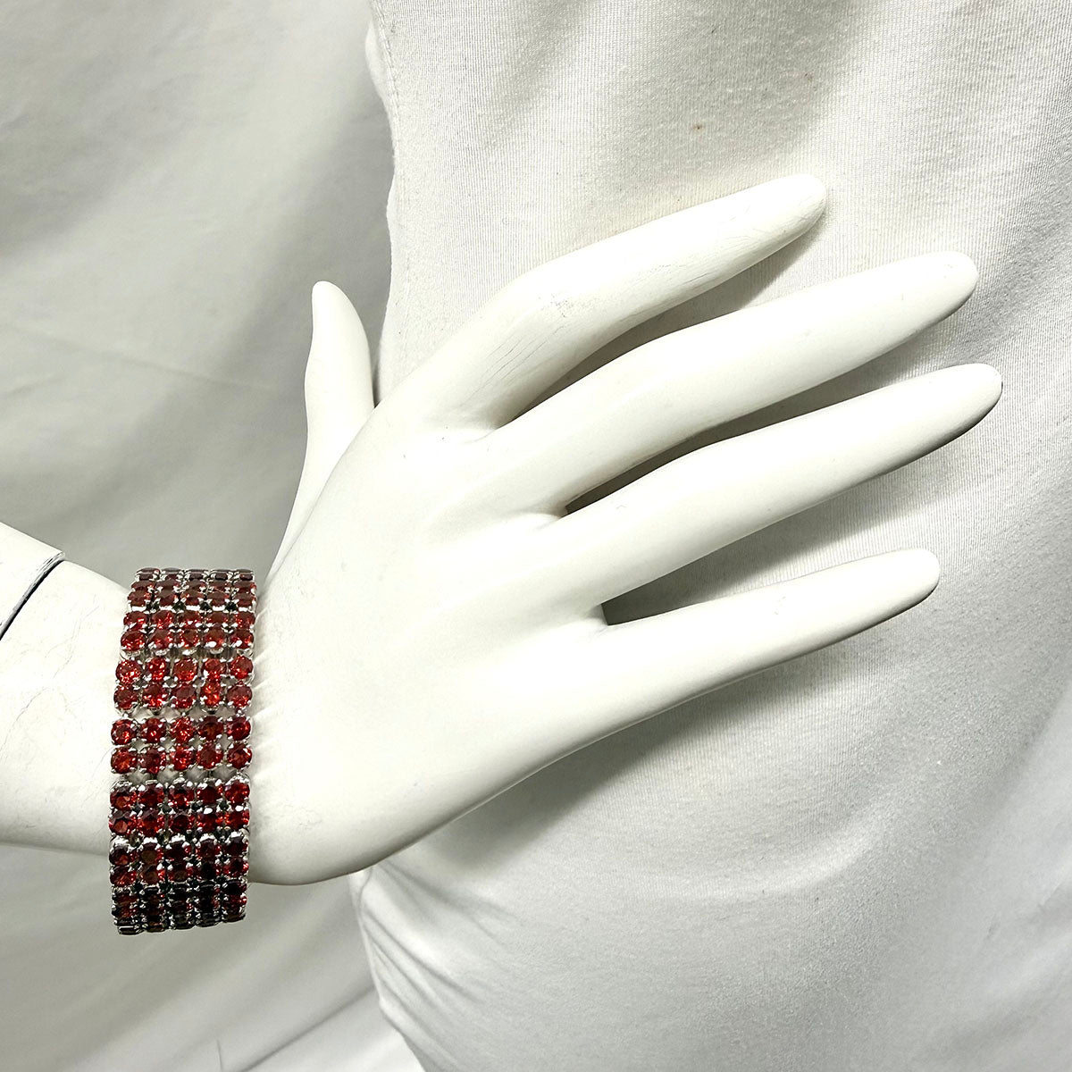 Tracey Mayer Garnet Bracelet
