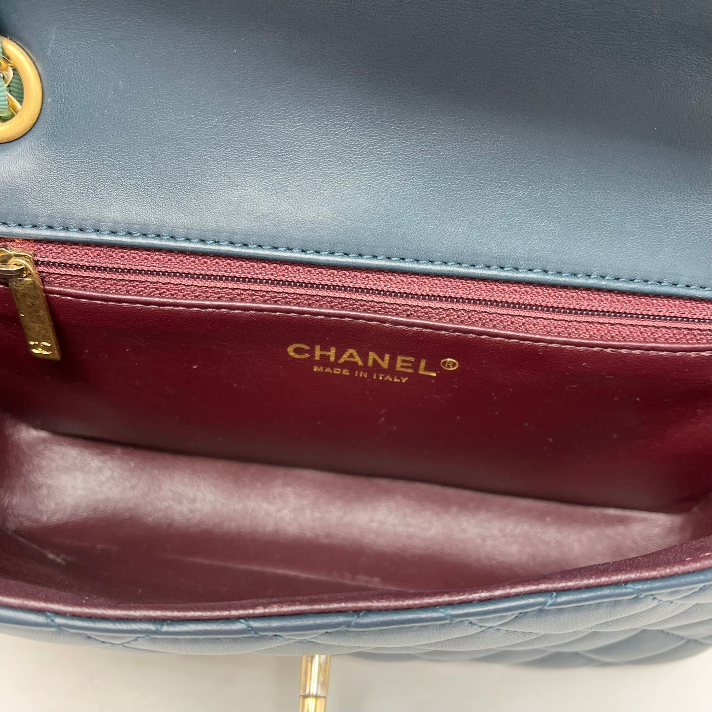 Chanel Bicolor Quilted Flap Bag