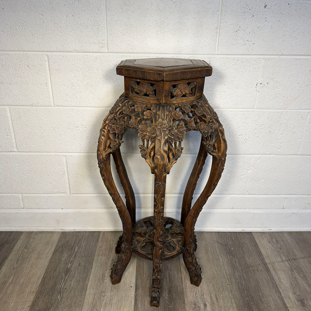 Carved Side Table
