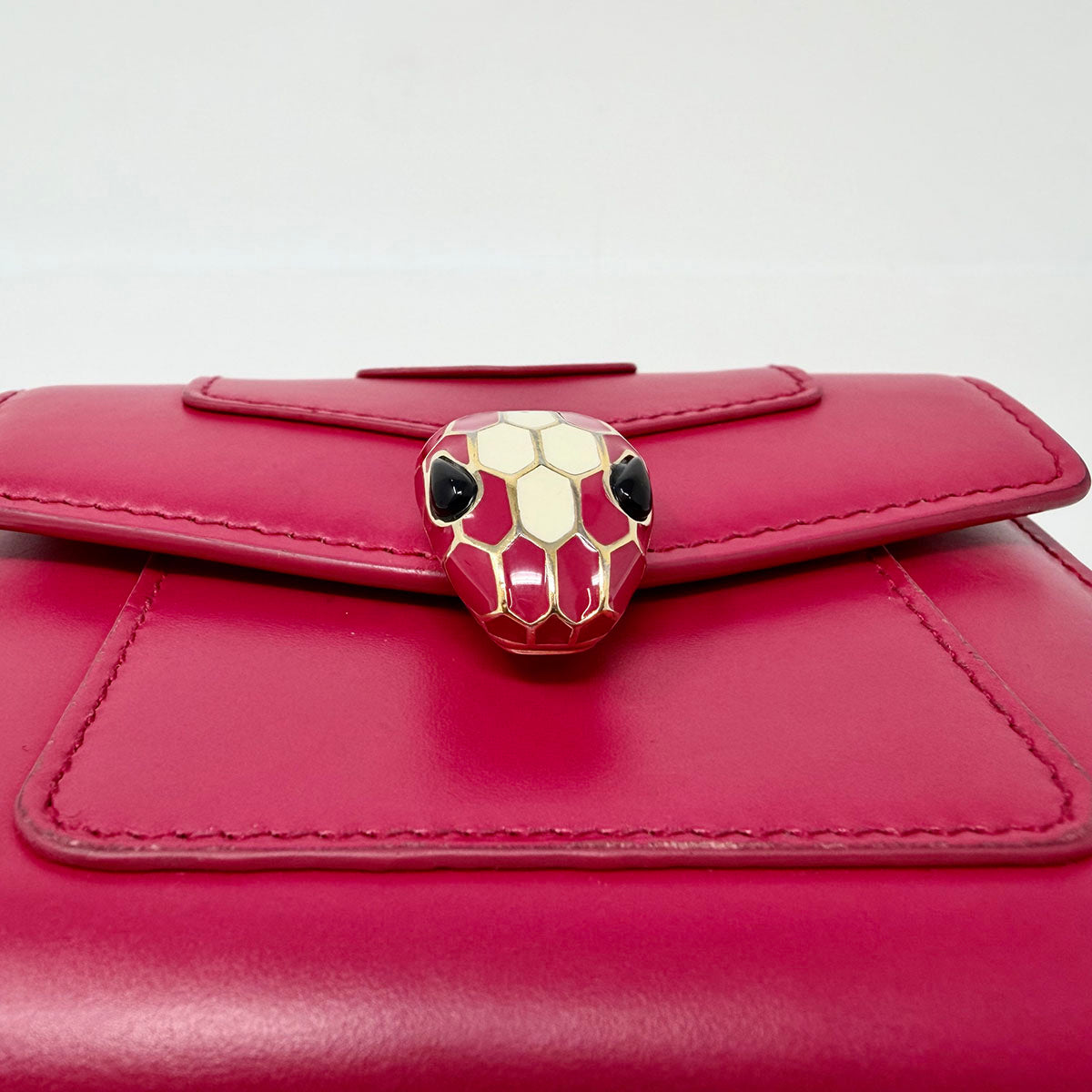 Bulgari Serpenti Forever Trifold Wallet