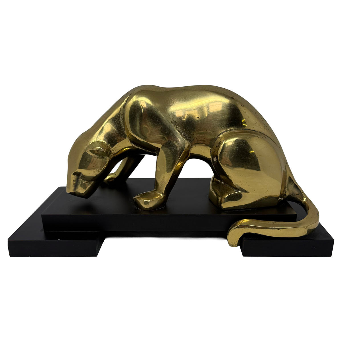 Art Deco Panther Sculpture