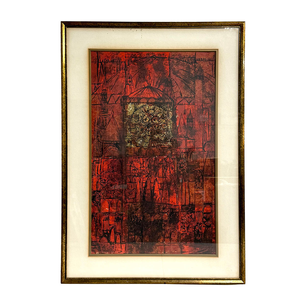 "View of Italy" Serigraph