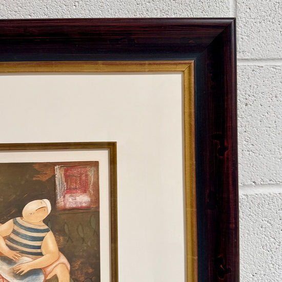 "Lesson III" Etching Aquatint 58/175 Signed