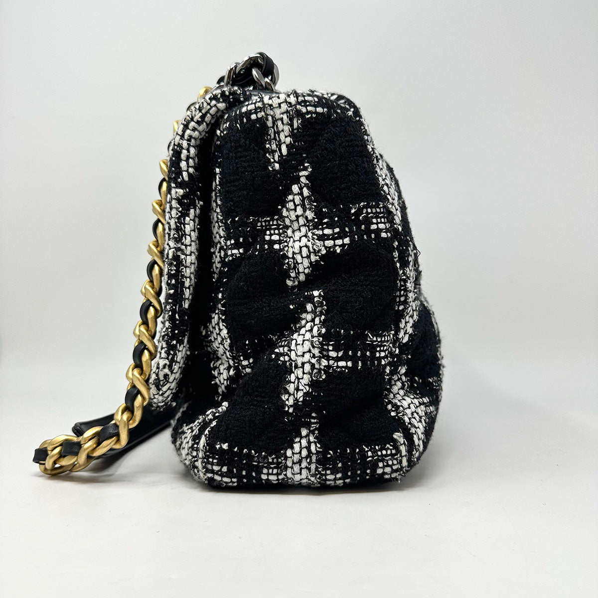 Chanel Maxi 19 Tweed Flap Bag