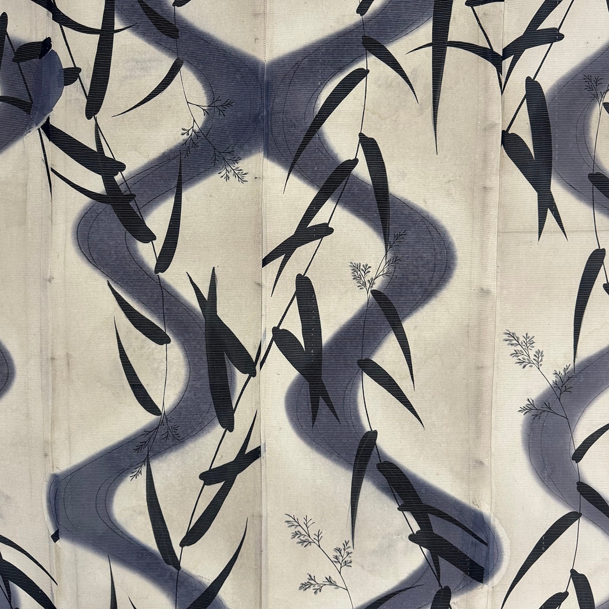 "Blue River" Japanese Kite