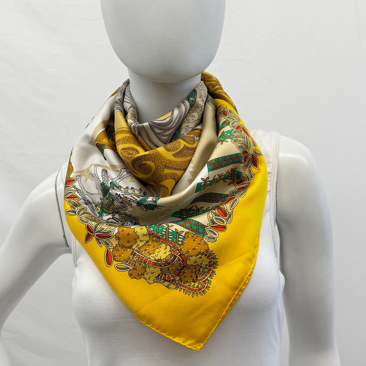 Hermes "Le Paradis du Roy" Scarf