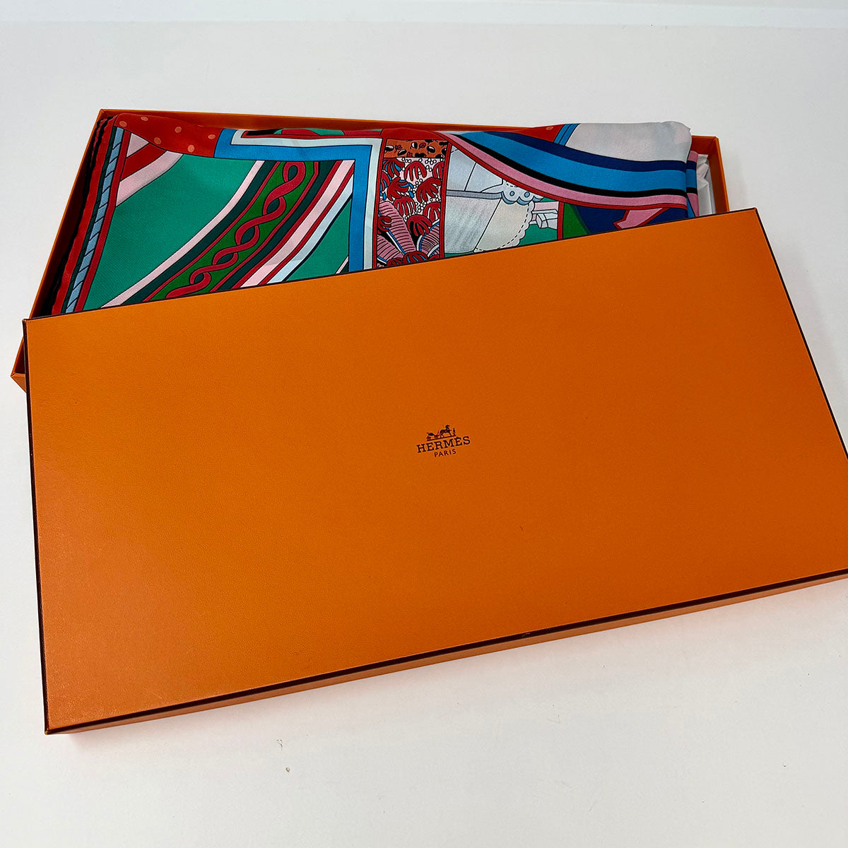 Hermes "Washington Carriage" Shawl