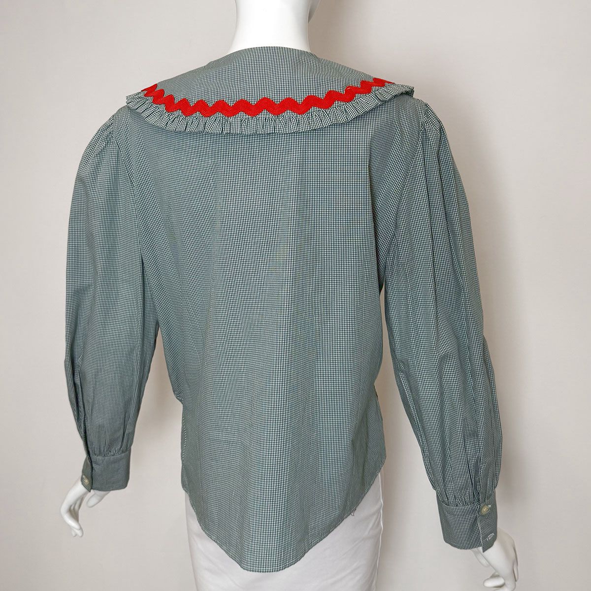 La Veste Checkered Blouse
