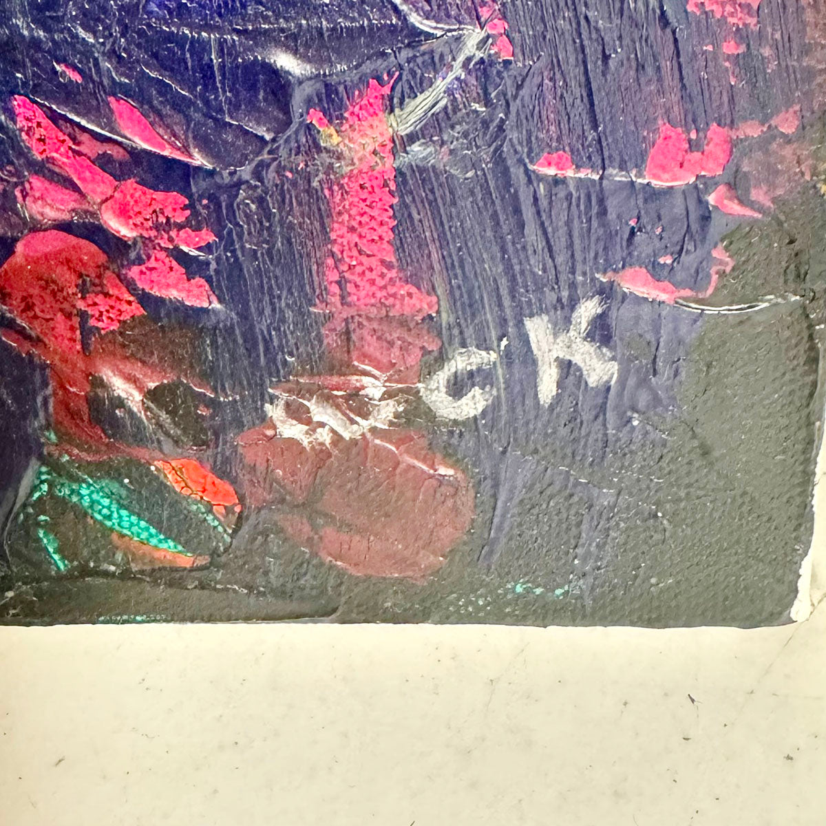 "Abstract I", Signed