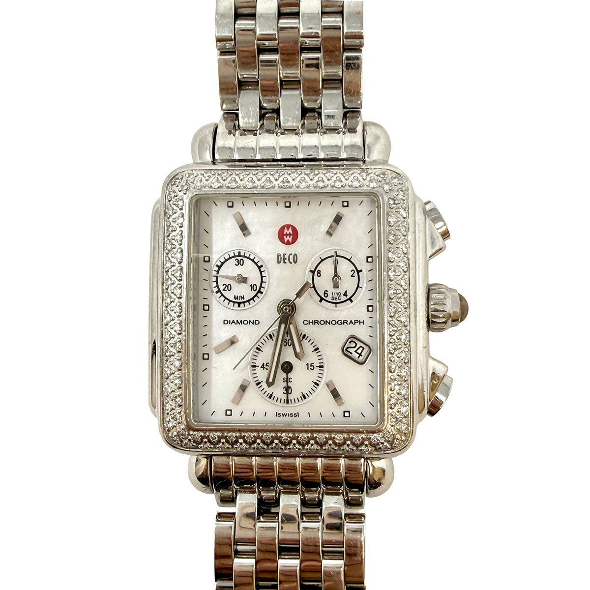 Michele Deco Diamond Watch