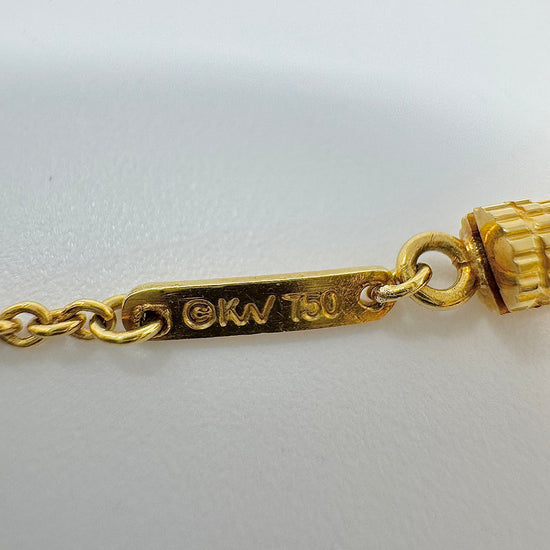 Kurt Wayne 18K Gold Necklace with Rubies and Diamonds