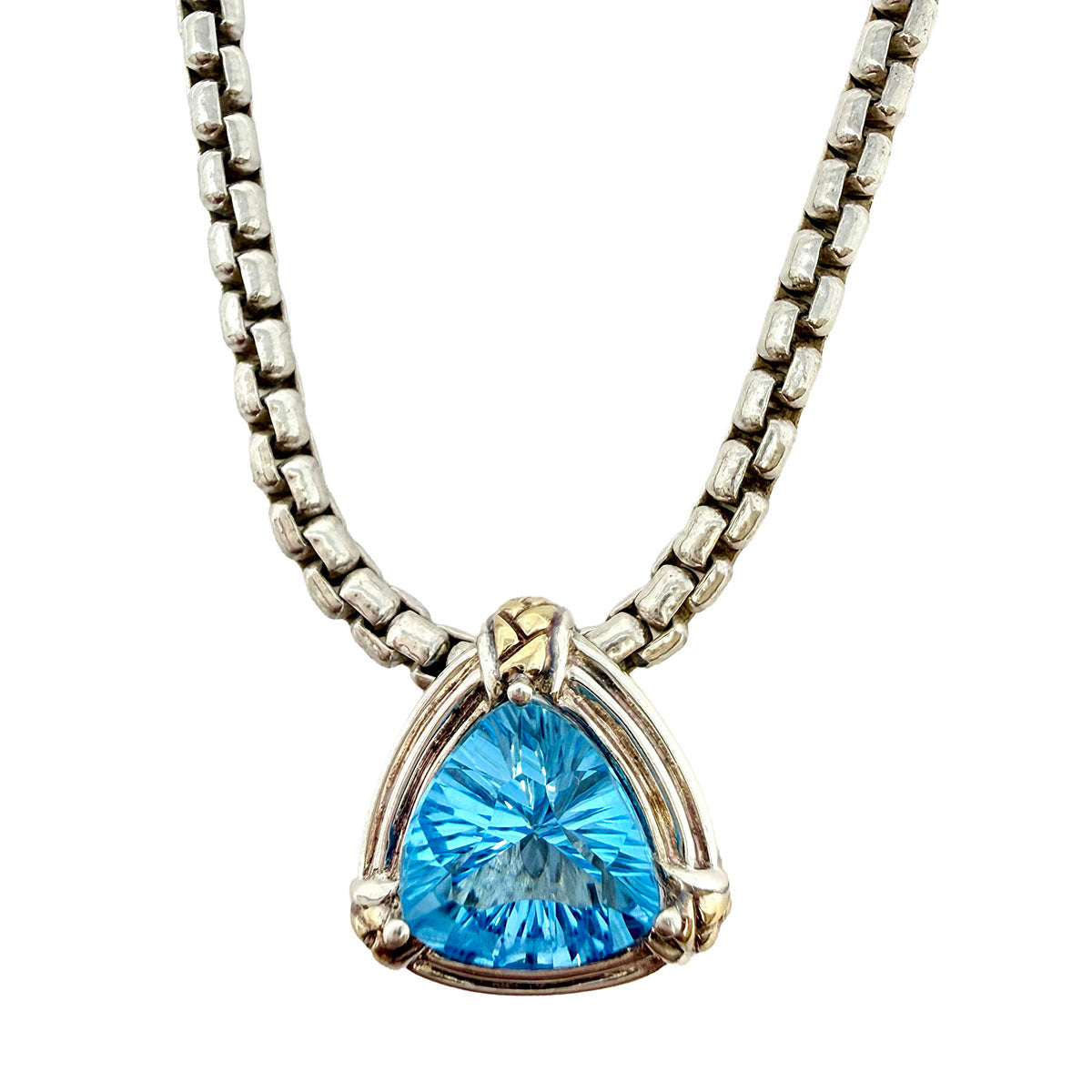 Topaz Pendant Necklace