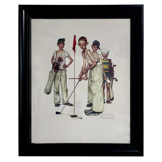 "Missed" Vintage Golf Poster