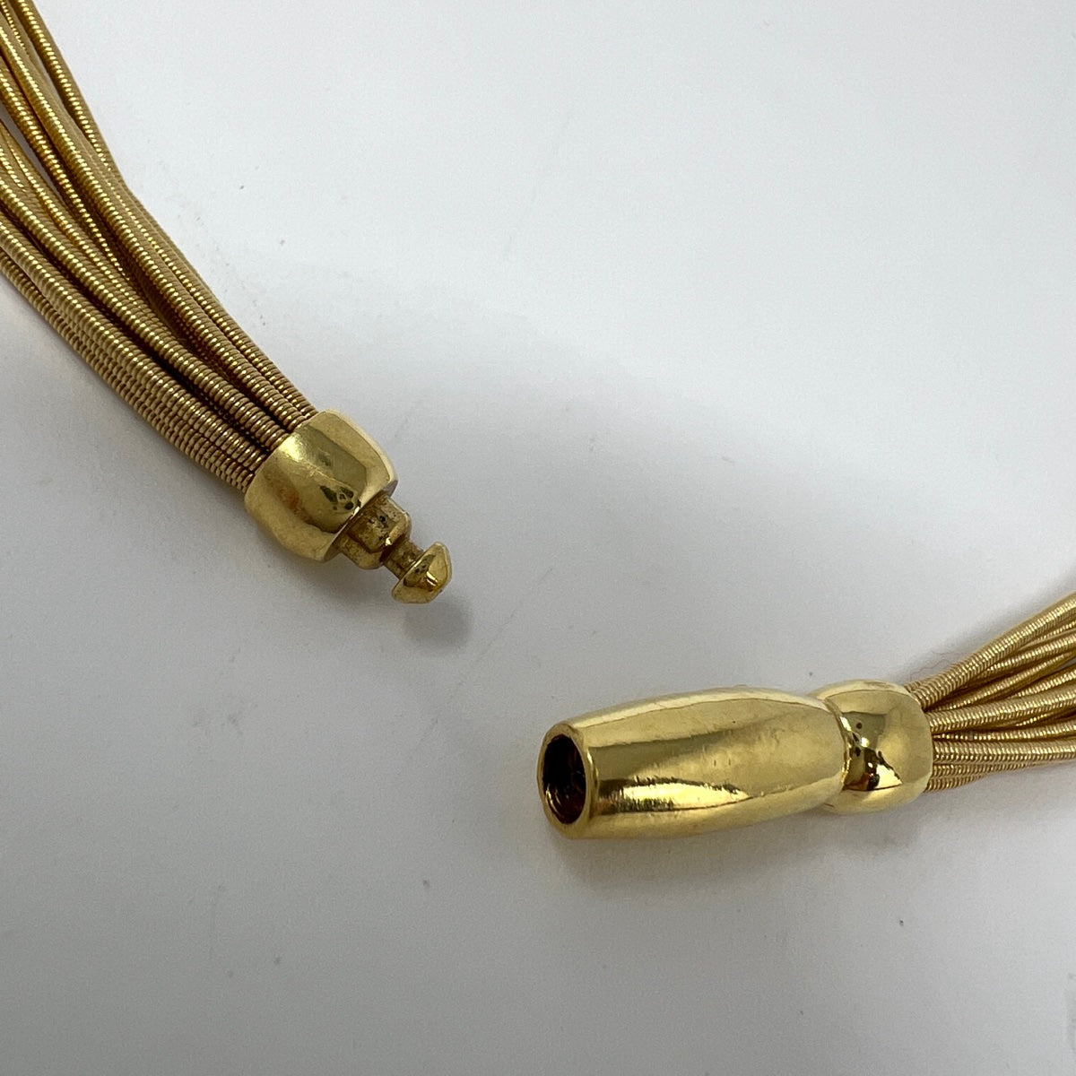 Marco Bicego 18K Gold 14 Strand 16.5" Diamond Station Necklace