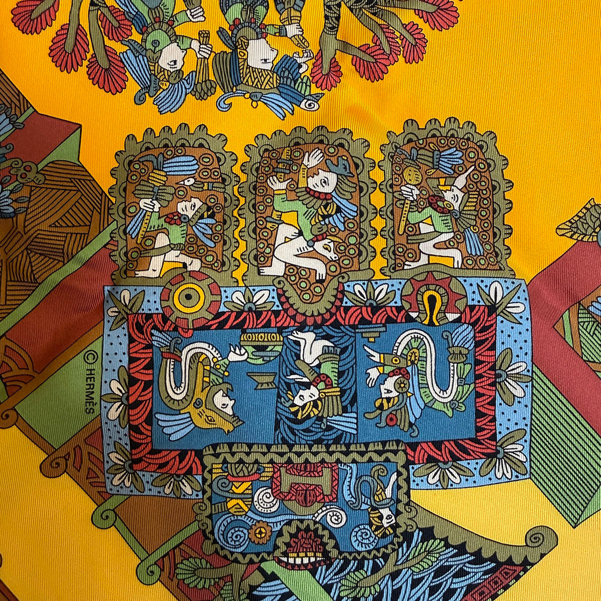 Hermes "Astres et Soleils"  Scarf
