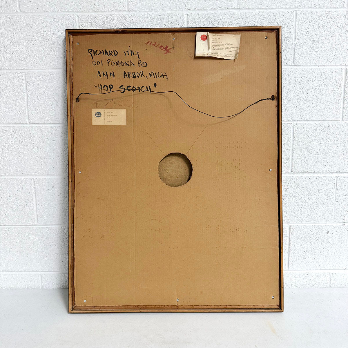 "Hopscotch" Signed